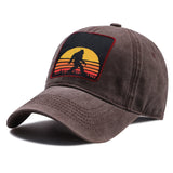 Bigfoot Sun Silhouette Baseball Hat