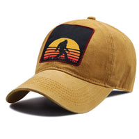 Bigfoot Sun Silhouette Baseball Hat