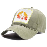 Bigfoot Sun Silhouette Baseball Hat