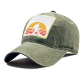 Bigfoot Sun Silhouette Baseball Hat