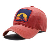 Bigfoot Sun Silhouette Baseball Hat