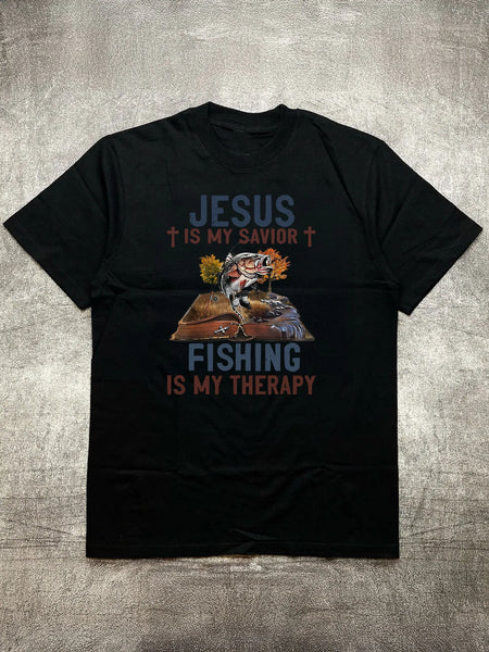 Jesus Faith & Fishing T-Shirt