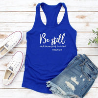 Be Still And Know Tank Tops